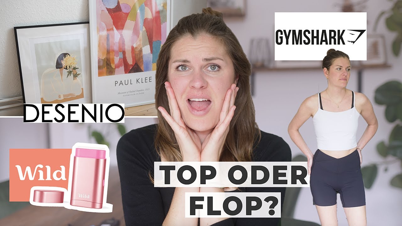 Ich teste typische Instagram Marken: GYMSHARK, DESENIO & WILD DEO | Top oder Flop?