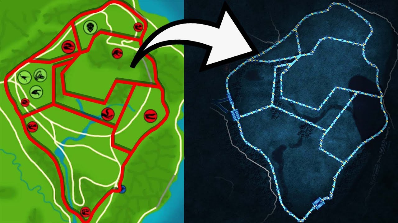How to recreate Jurassic Park | Jurassic World Evolution 2 Jurassic Park recreation