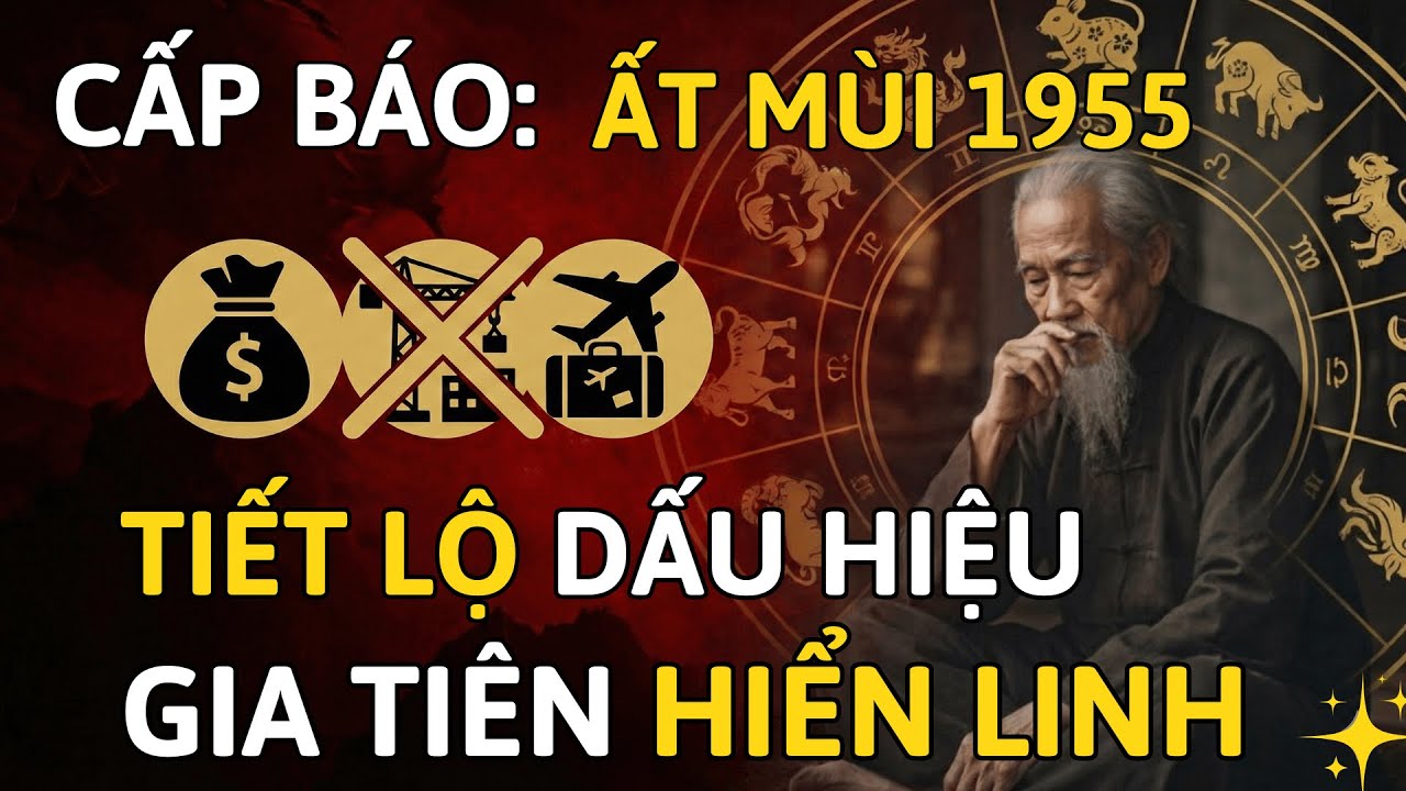 Ất Mùi 1955: Thấy 1 Trong 4 Dấu Hiệu Này Là Gia Tiên Hiển Linh, Phúc Vận Khai Mở, Hậu Vận Đại Cát.