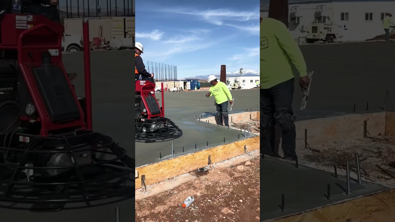 The @Tomahawk-Power Power Trowel.  Let&rsquo;s ride!! #concretelife #concrete #construction #equipment