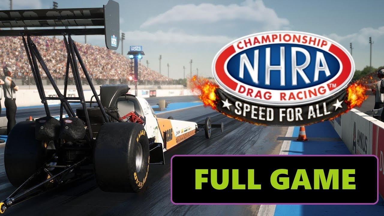 NHRA Championship Drag Racing: Speed For All [Full Game | No Commentary] PS4