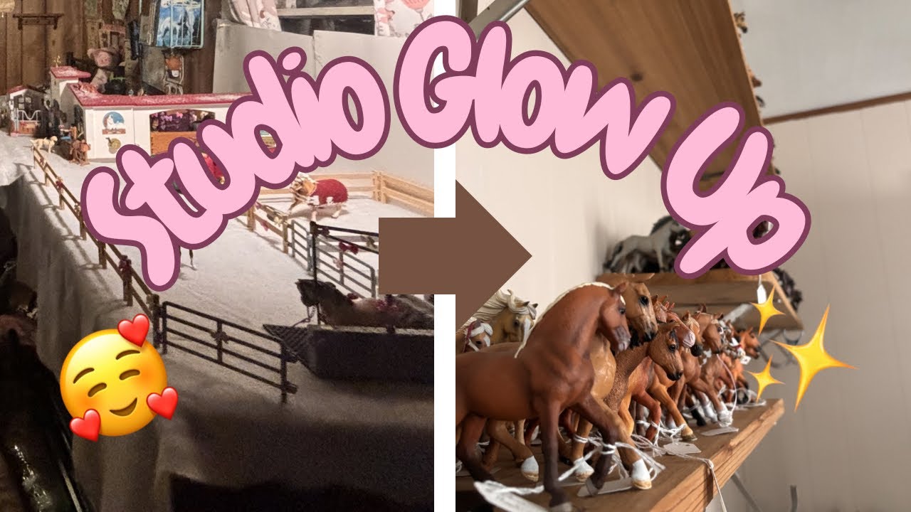 Я ПОЛНОСТЬЮ преобразила свою мастерскую Schleich…🐴✨