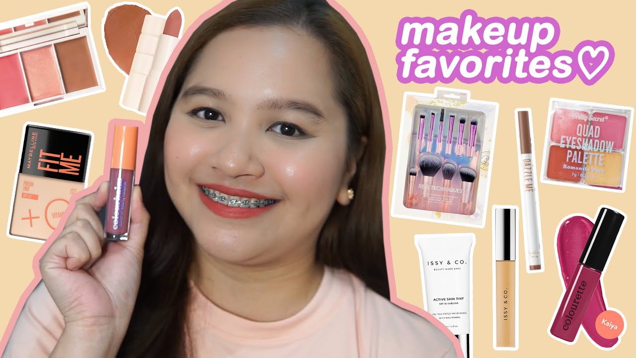 NEW MAKEUP & BRUSHES FAVORITES!!! ❀  Lahat mura and perfect sa beginners and students!