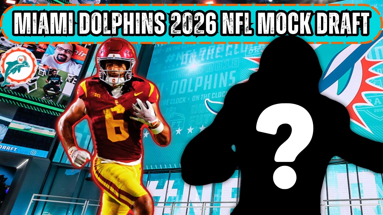 Прогноз драфта НФЛ 2026 года для команды Miami Dolphins, понедельник, 11.0 | После обмена Джейлен...