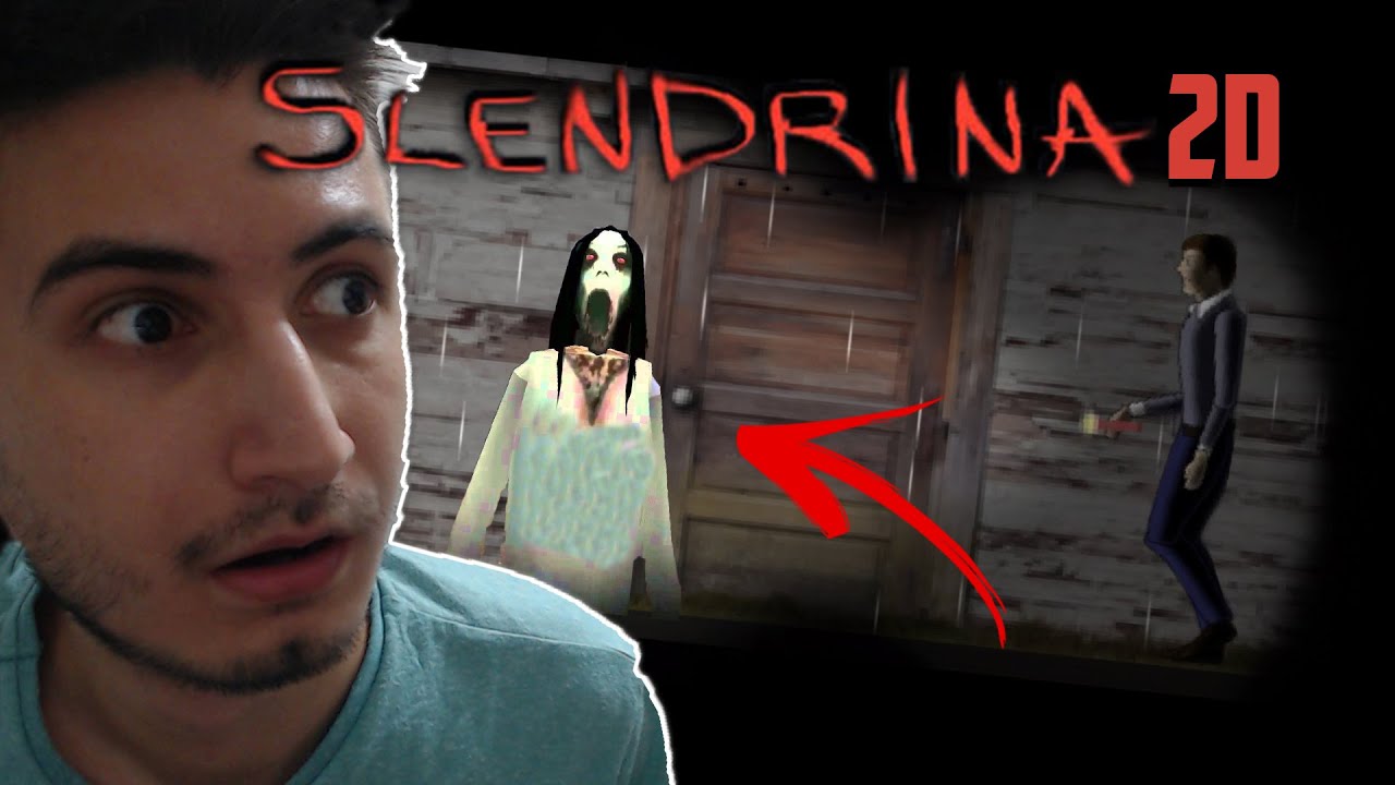 2 BOYUTLU SLENDRİNA PEŞİMİZDE! - Slendrina 2D