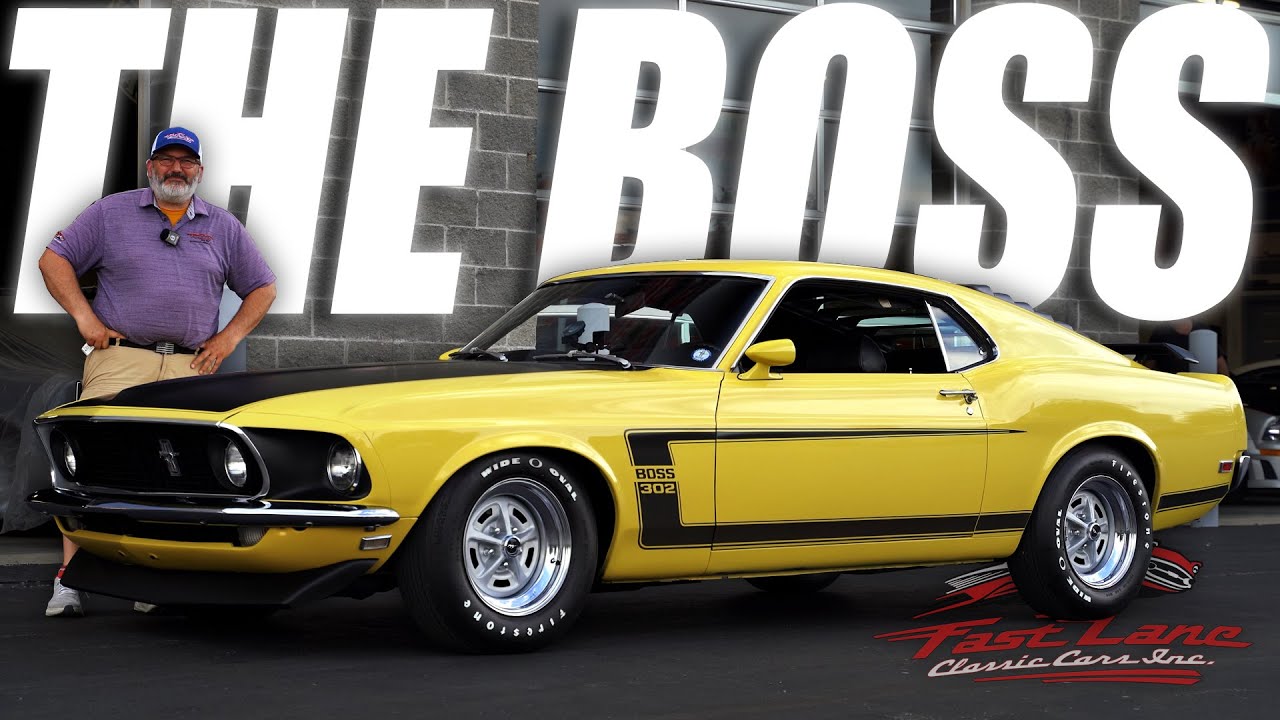 1969 Mustang BOSS 302! - For Sale at Fast Lane Classic Cars!