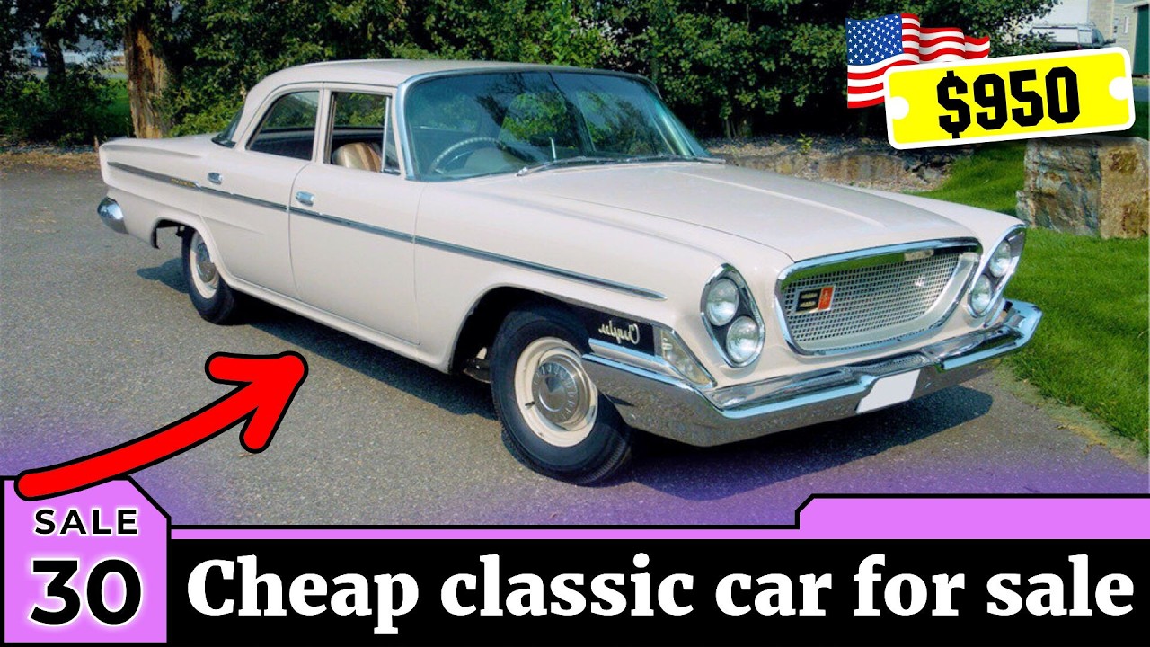 30+ BEST CHEAP CLASSIC CAR FINDS — Loud & Legendary Muscle Ep  249
