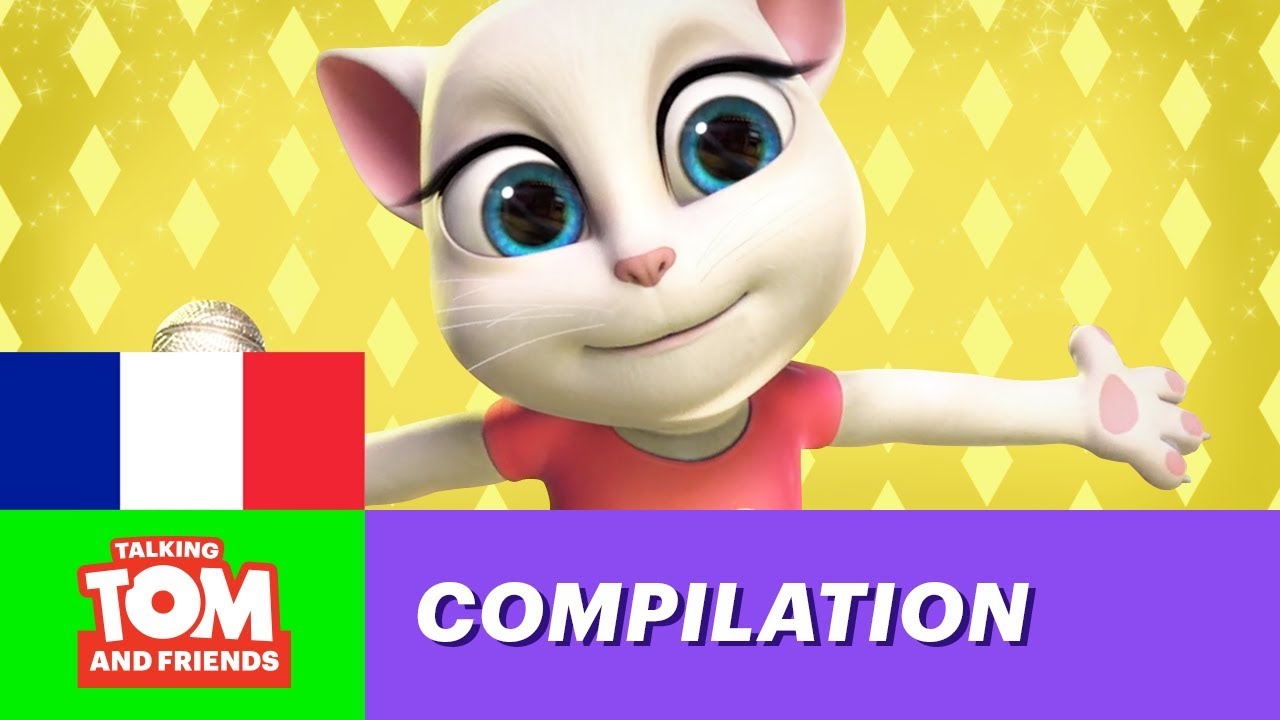 Talking Tom & Friends - Top 5 des chansons de Talking Angela
