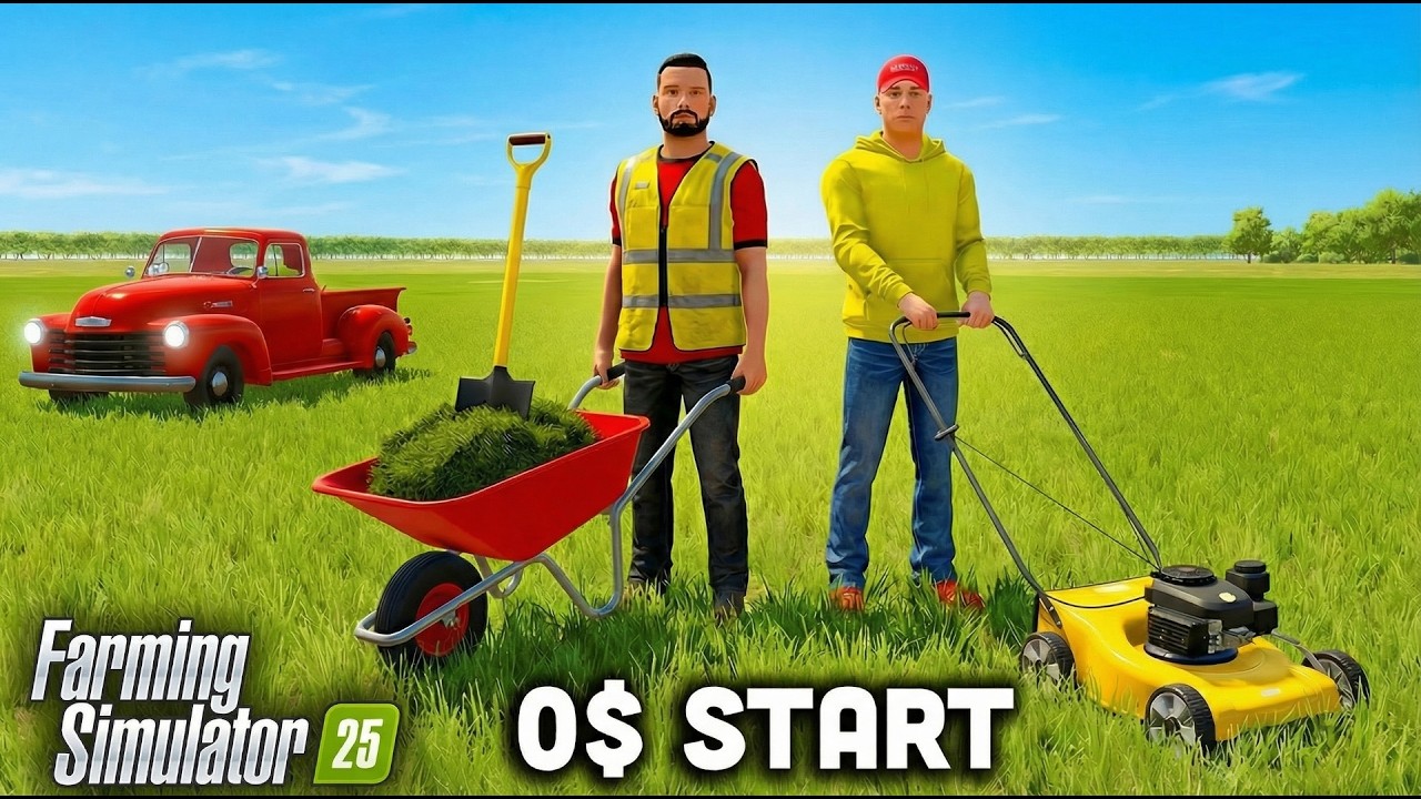 $0 START → Building a Farming Empire on a Flat Map 🚜