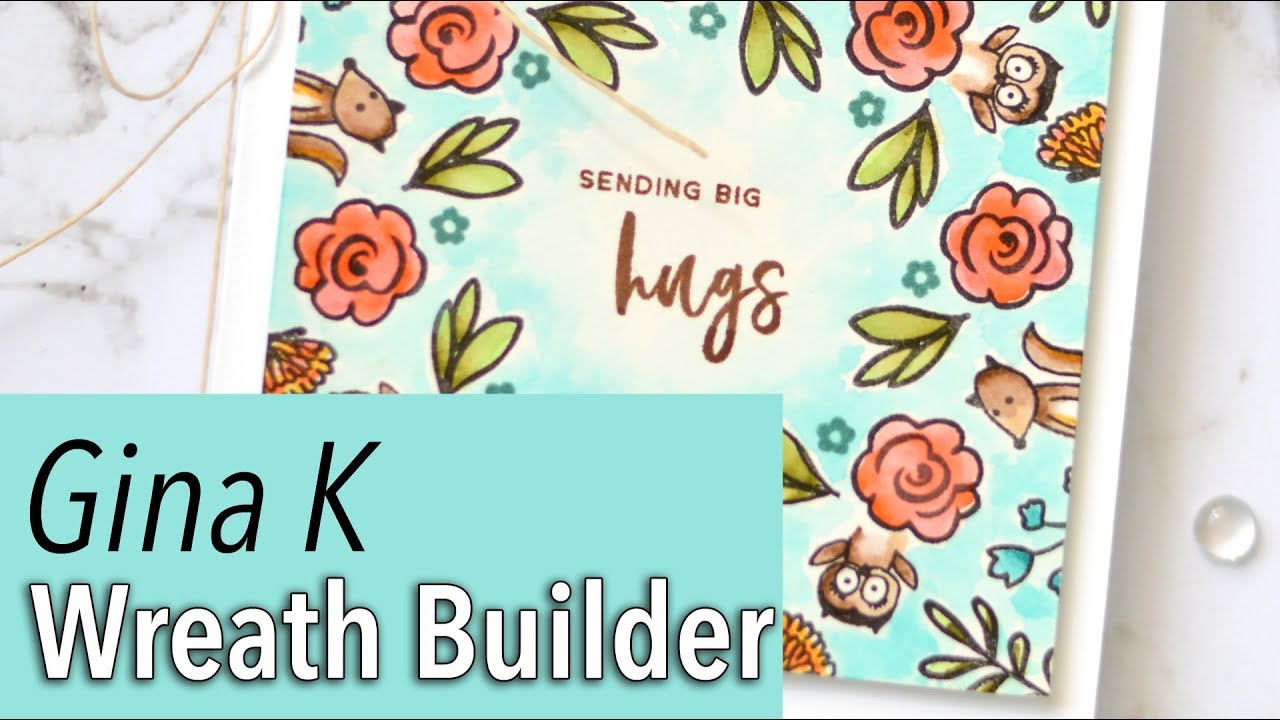 How Fun is the Gina K Wreath Builder Template!