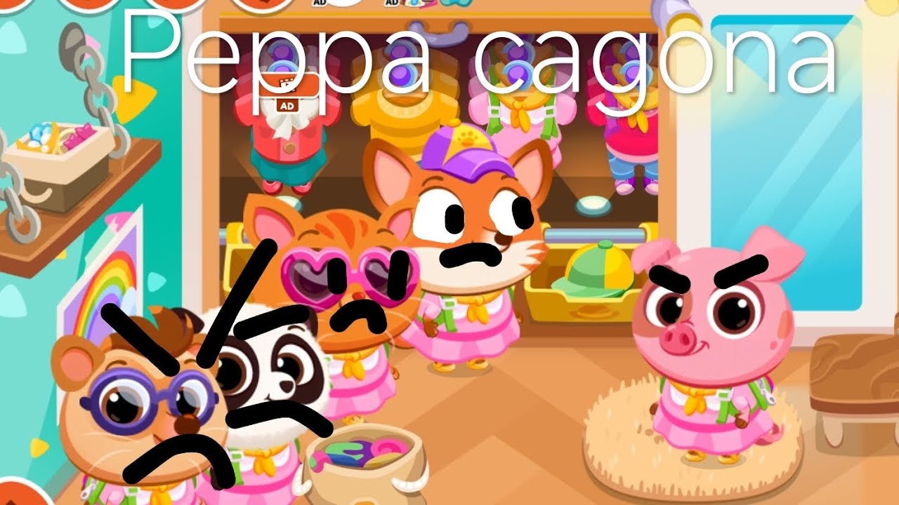 Bia e Amigos em A Peppa robô cagando!!!!!💩💩💩💩💩💩💩