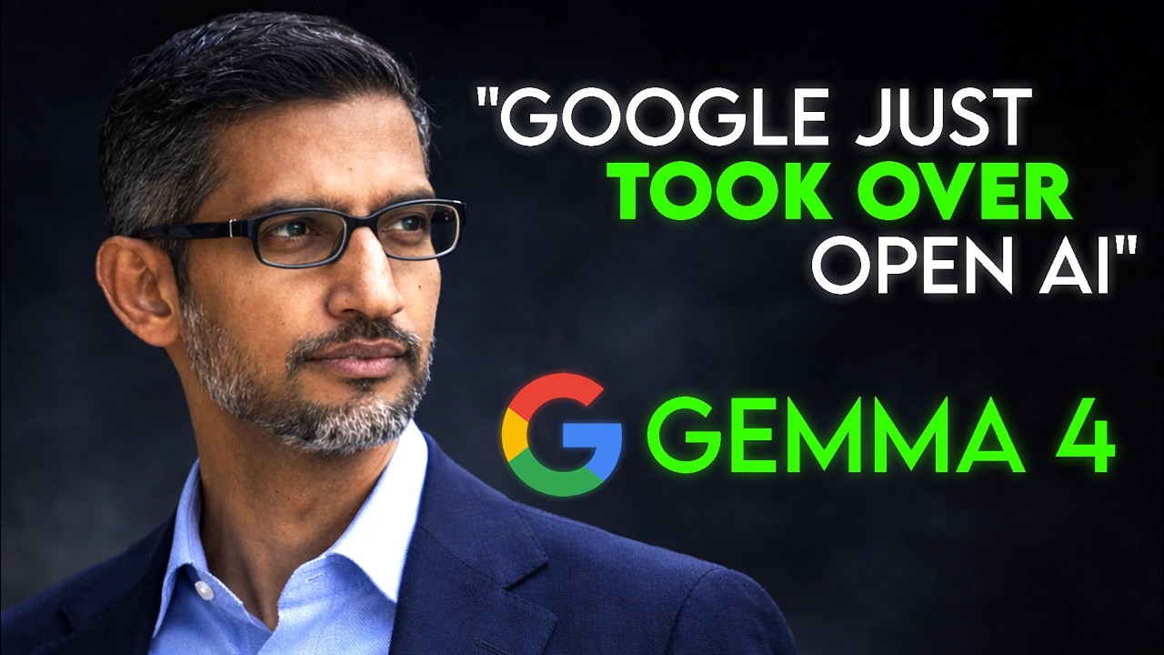 Google только что выпустил Gemma 4: самую интеллектуальную открытую модель из когда-либо созданных!