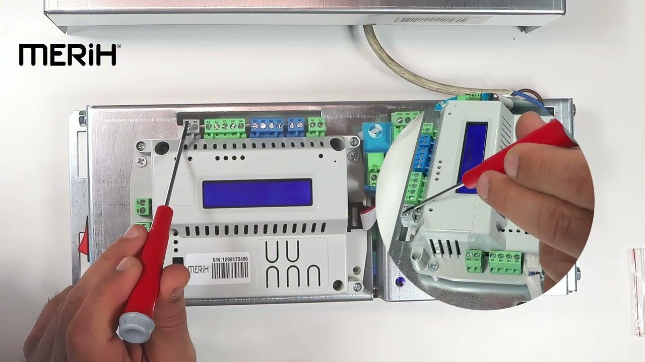 Merih Asansör F1 Door Card to DDC60 Conversion – Complete Installation & Wiring Guide