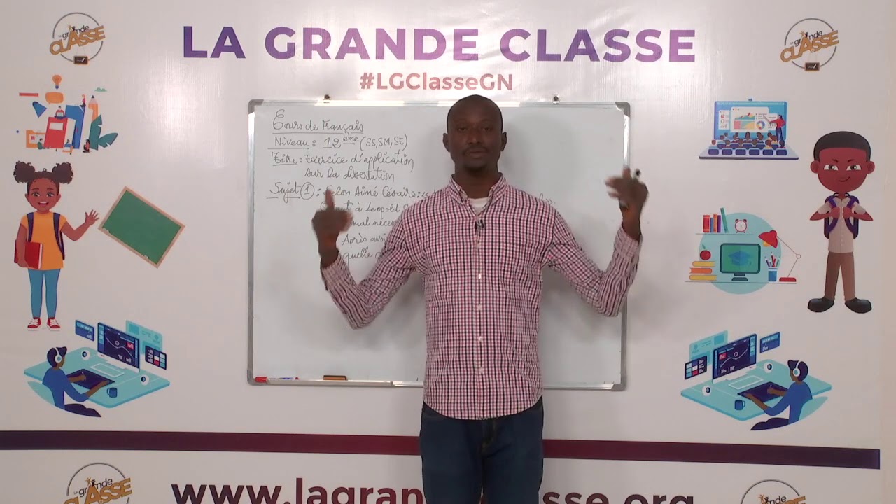LGC_EP87: Français « Exercice de dissertation 1- le procès du colonialisme » - 12ème avec A. Baldé