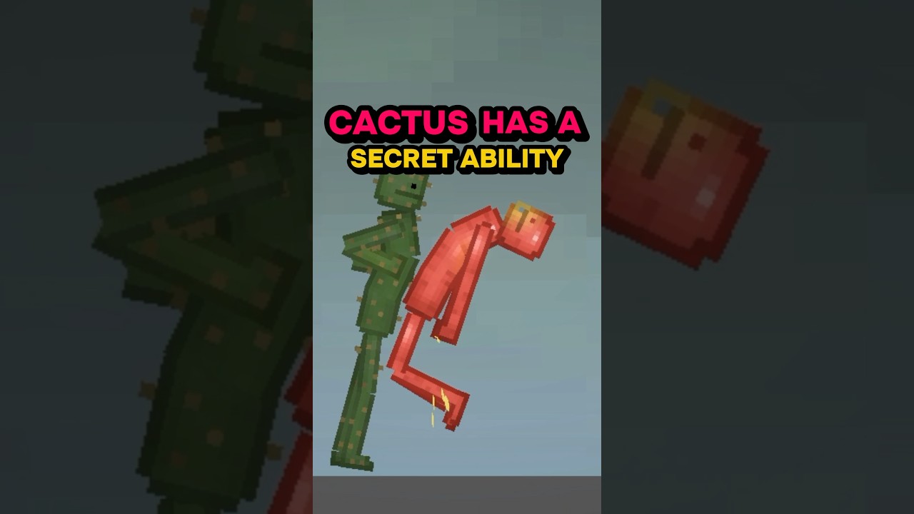 Cactus Has A SECRET ABILITY In Melon Playground!? 😱🌵