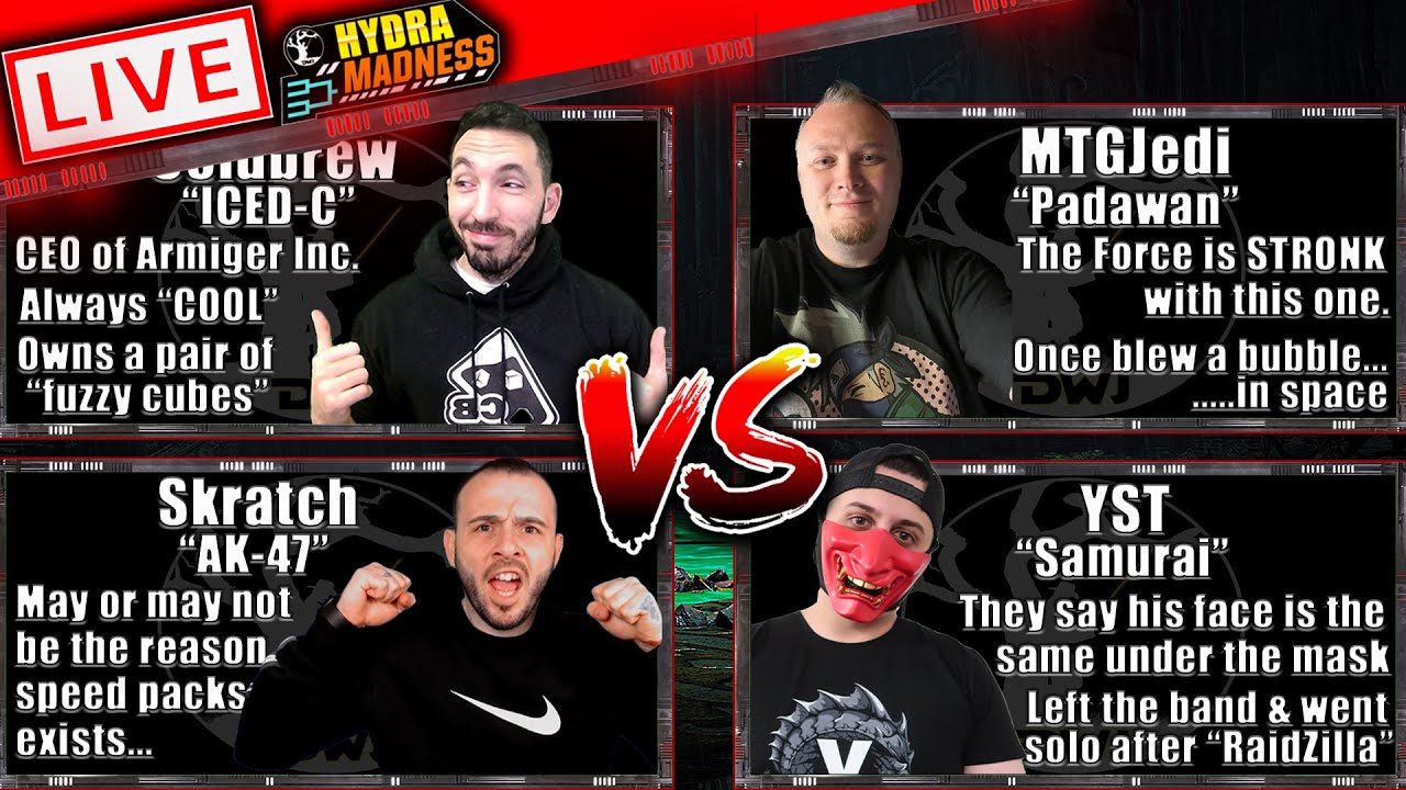 Raid | Hydra Content Creator Clash ROUND 1 ft. YST Skratch MTGJedi and Cold Brew | Test Server