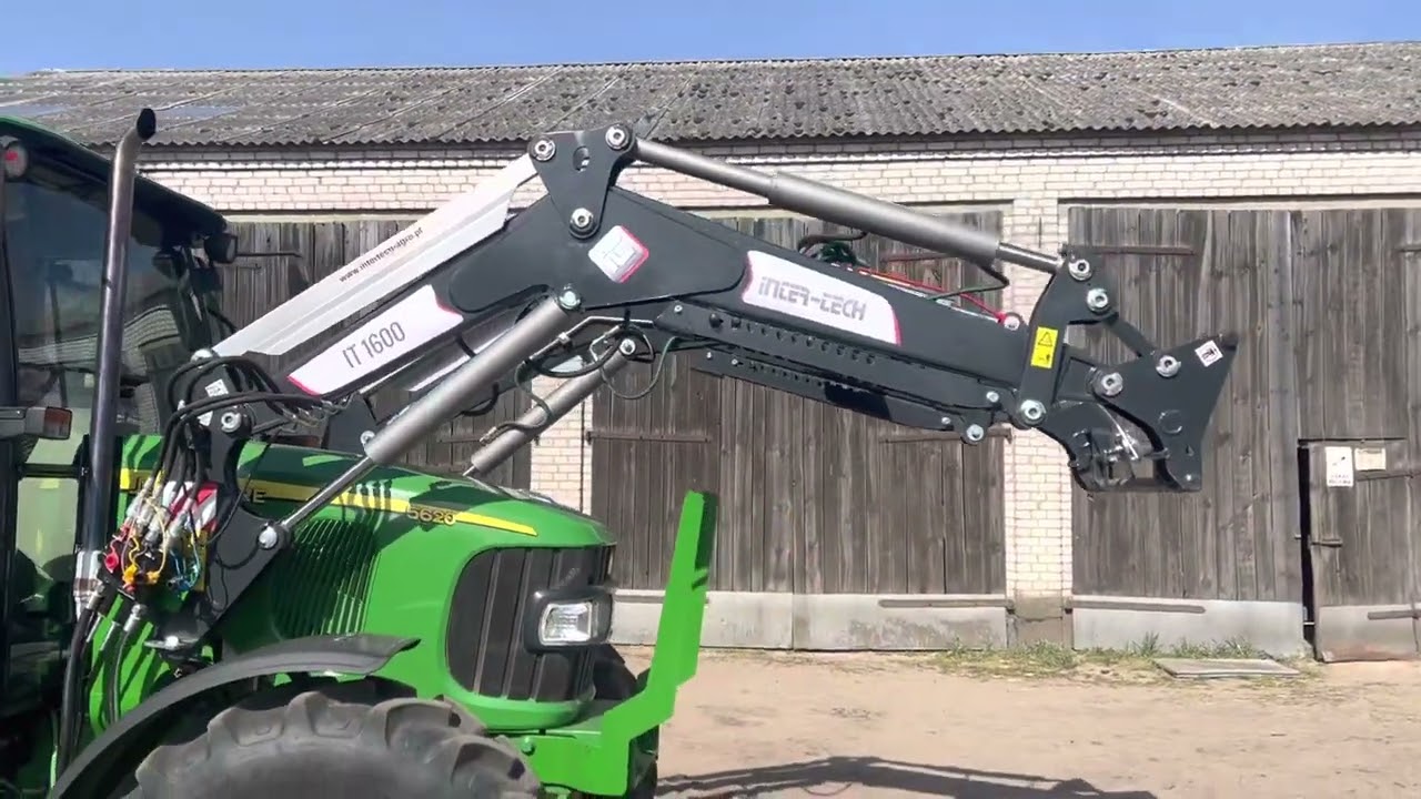 Dzwoń 536158029: Nowy nabytek Ładowacz czołowy Tur Inter-Tech IT1600 John Deere￼ 5620 Agritrans