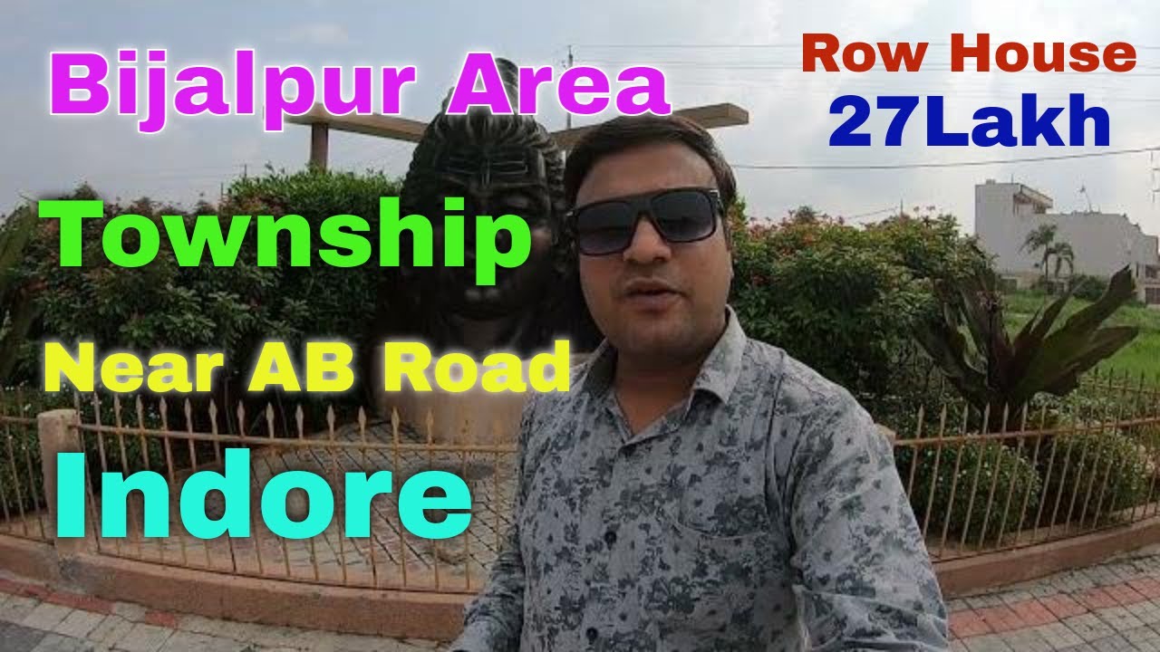 Bijalpur area township near AB Road Indore || Row house ||