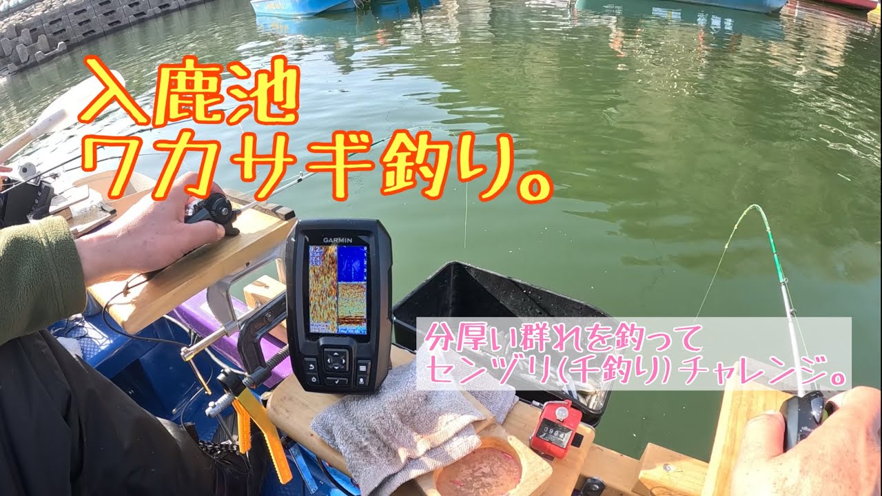 入鹿池ワカサギ釣り　目指せセンヅリ(千釣り) 2026.1.18