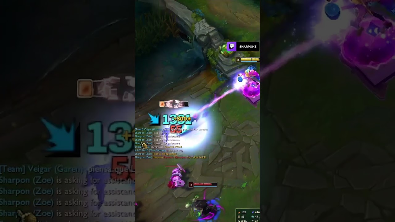Zoe for the Double #zoe #leagueoflegends