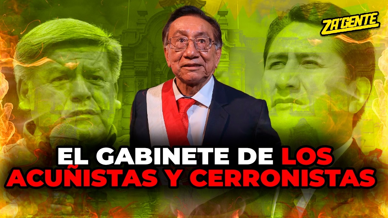 #envivo 🎙️ Za'Gente | ¿EL PERÚ REPARTIDO ENTRE ACUÑA Y CERRÓN? 😱