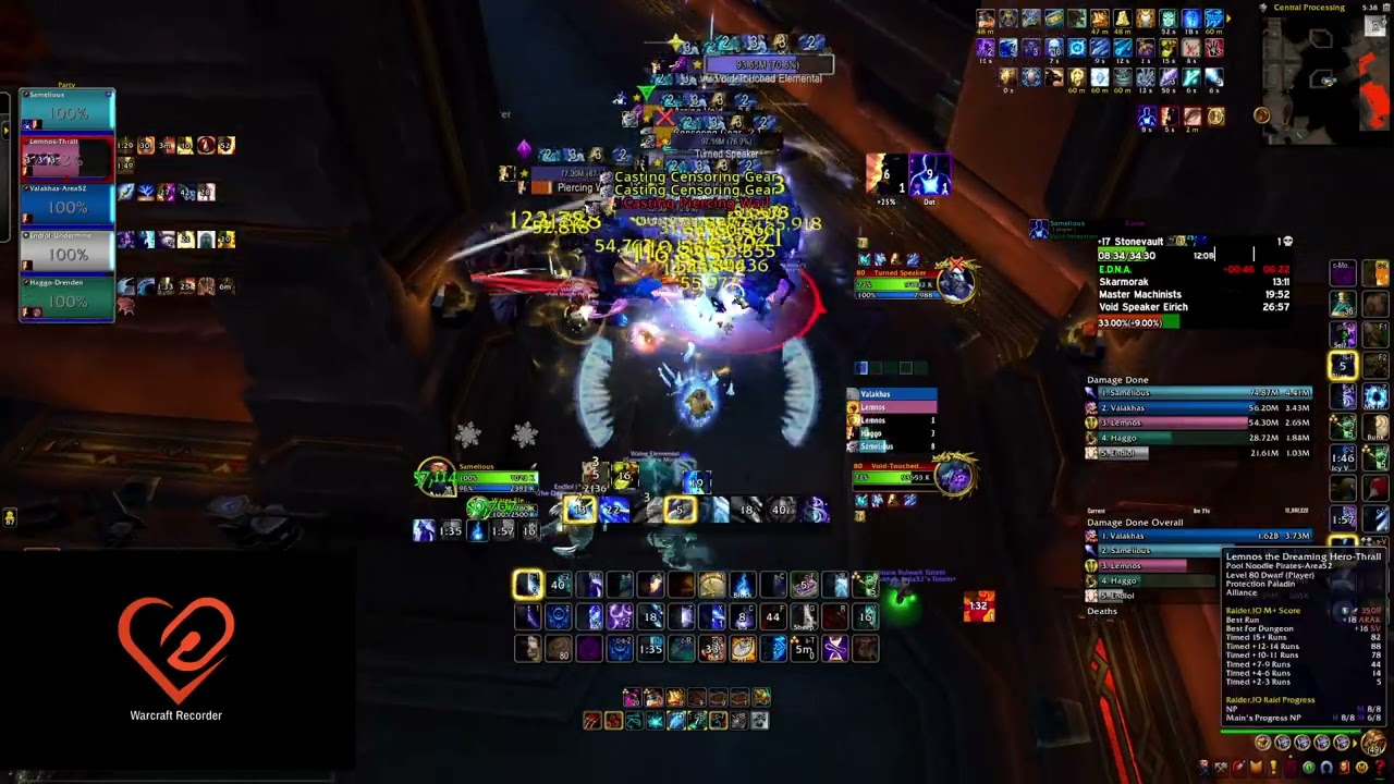 The Stonevault +17 - WoW The War Within Season 1 Frost Mage PoV