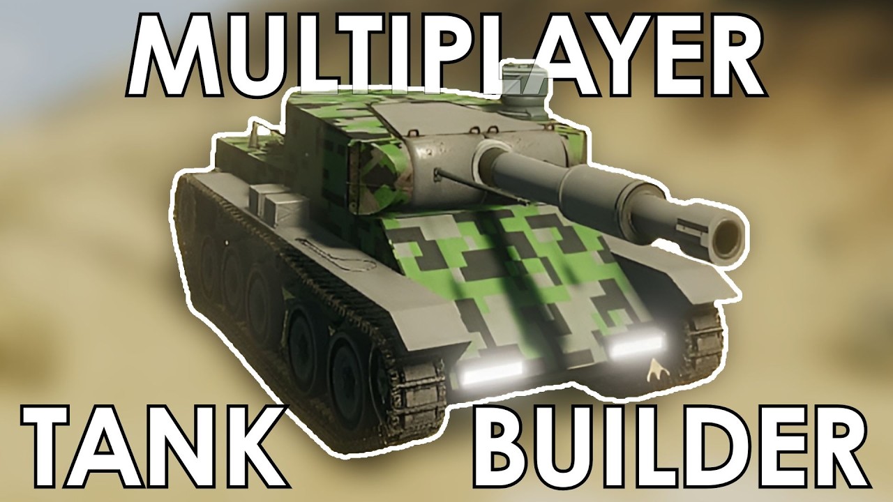 Multiplayer Tank Building CHAOS: Ramshackle First Look