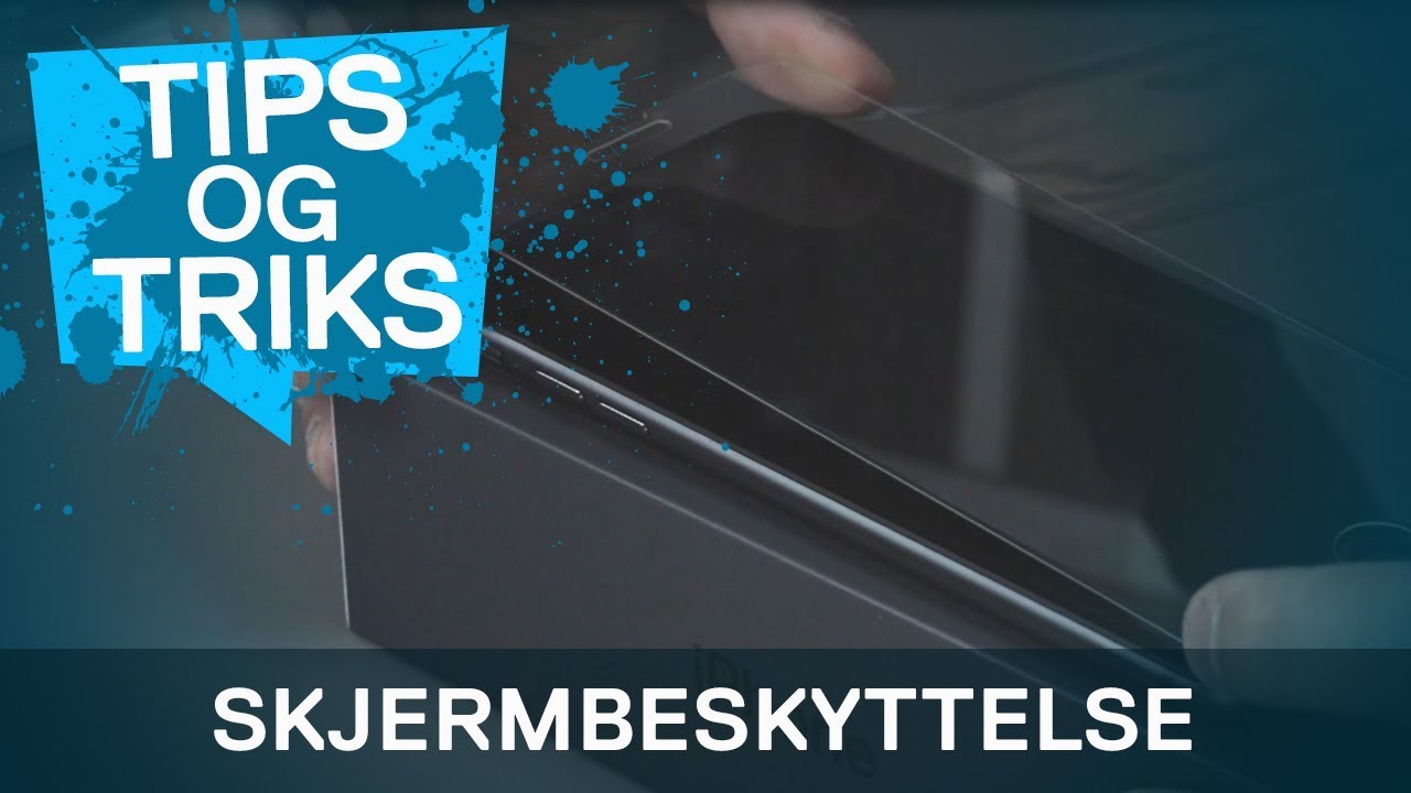 Hvordan man legger p&aring; skjermbeskyttelse p&aring; mobilen!