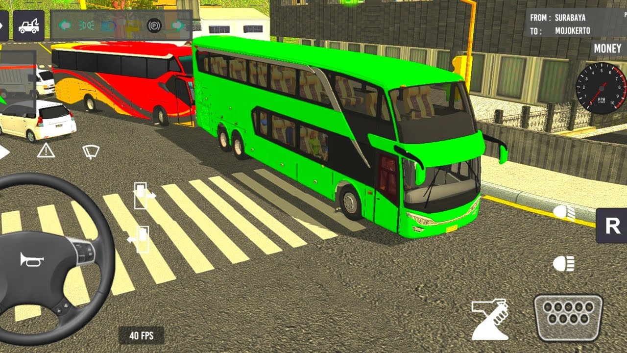 Indonesia Coach bus driving | Euro bus simulator 2025 Android gameplay #game 1
