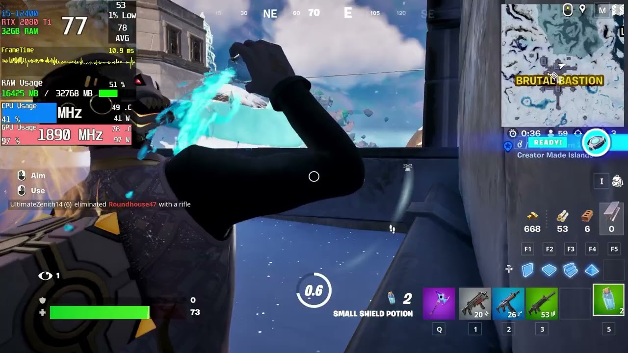 i5-12400 | RTX 2080 Ti 11Gb | 32Gb DDR4 | Fortnite | Chapter 4 | AUTO-SET