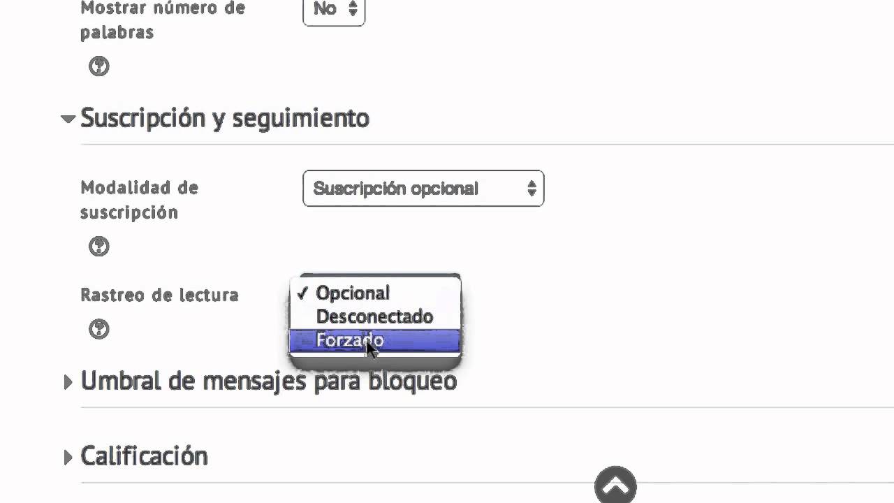 5. Crear un foro (Moodle 2.6)
