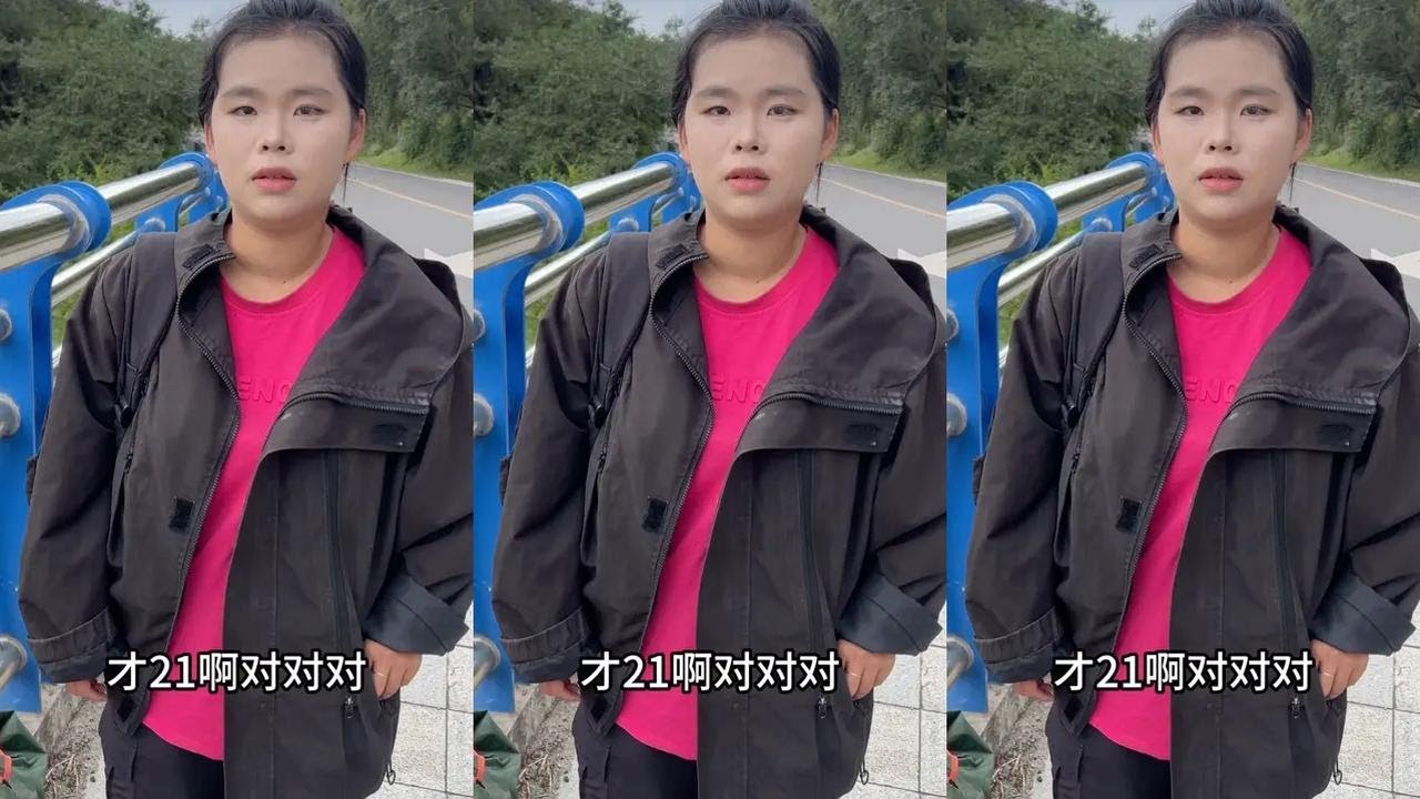 广东21岁的美女考本科没考上，一路搭车来西藏散心#户外旅行 #徒步旅行 #西藏