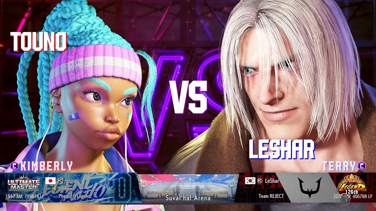 SF6 touno (Kimberly Classic) Vs leshar (Terry Classic)