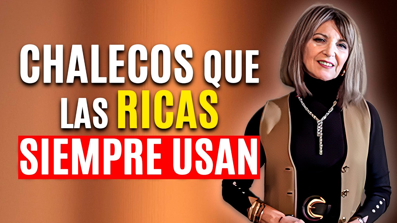 CHALECOS que AFINAN la Figura y Elevan tu Estilo al Instante