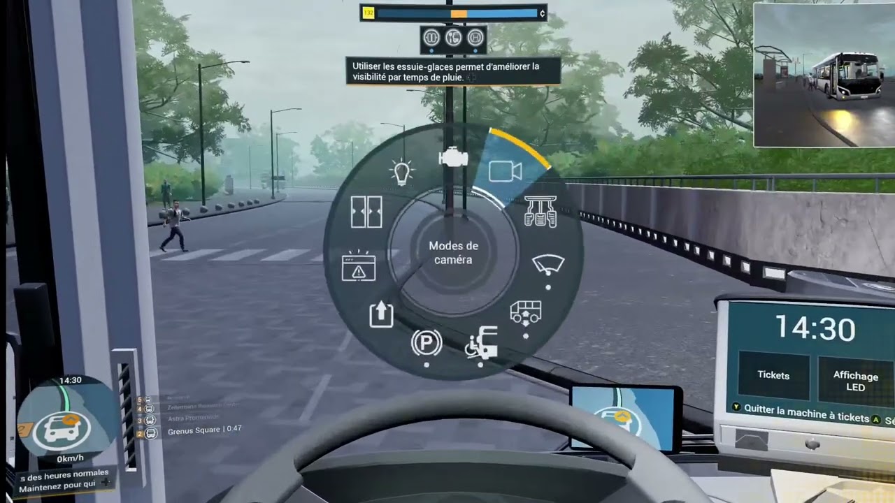 bus simulator 21 next stop #9  : ligne 9 abec un grande west