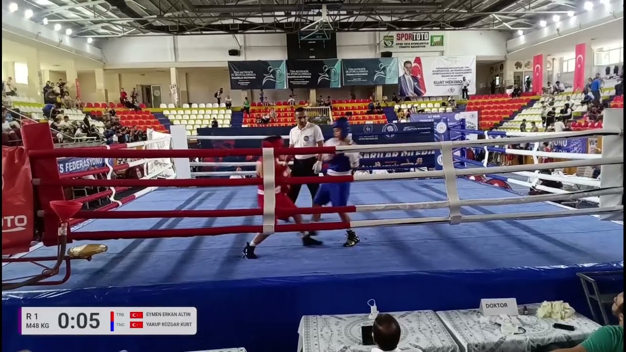 EYMEN ERKAN ALTIN - YAKUP RÜZGAR KURT TÜRKİYE BOKS FEDERASYONU ALT MİNİKLER FERDİ BOKS 2025