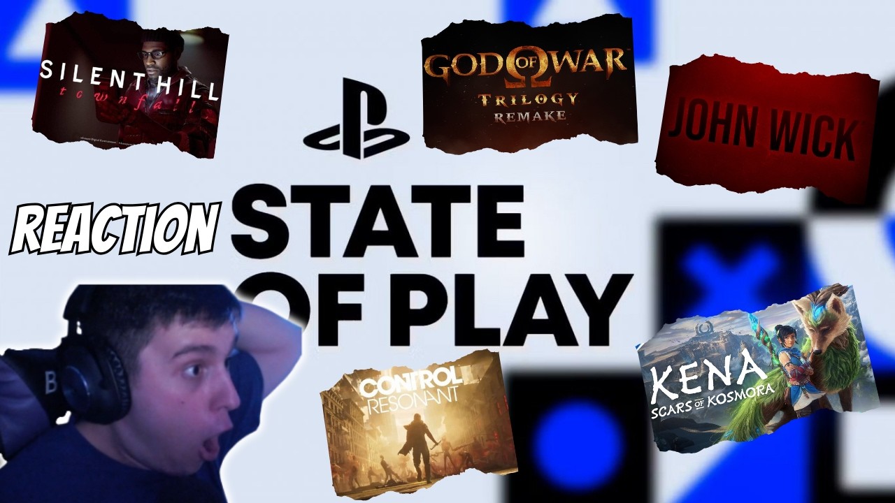 I MIGLIORI ANNUNCI DELLO STATE OF PLAY!!! #twitch #reaction #stateofplay #ps5 #sony #godofwar