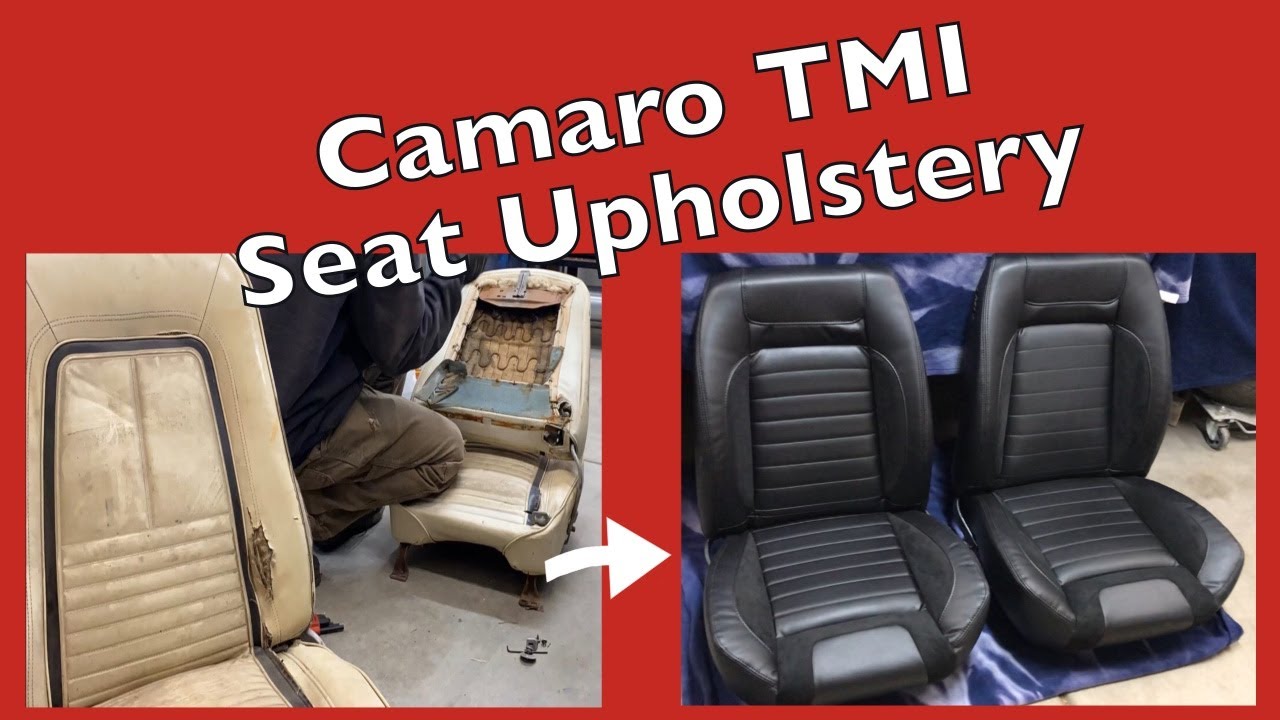 1968 Camaro Project - Part 18 - Front Seats Reupholstering with TMI Sport Series