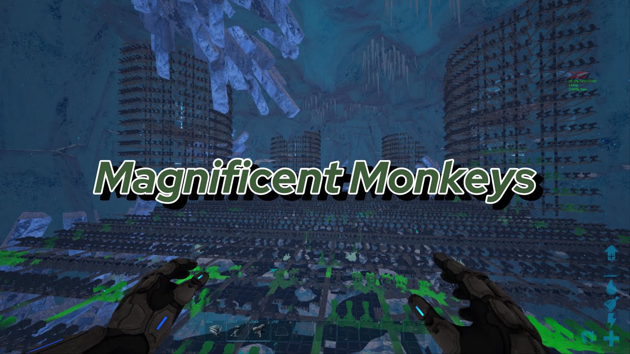 Magnificent Monkeys | ice queen | astro fiber S2