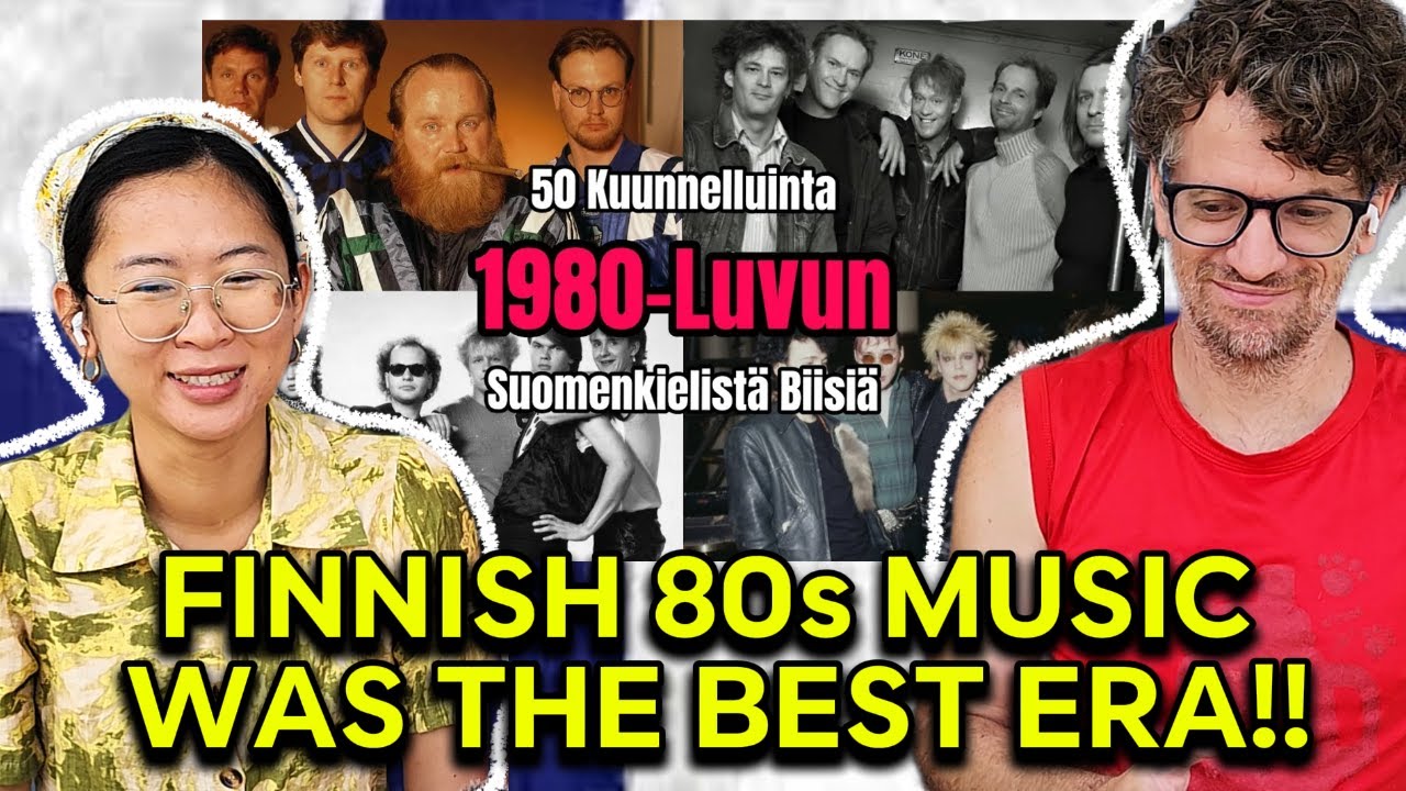 Our Reaction to Most Popular Finnish Songs of the 1980's
