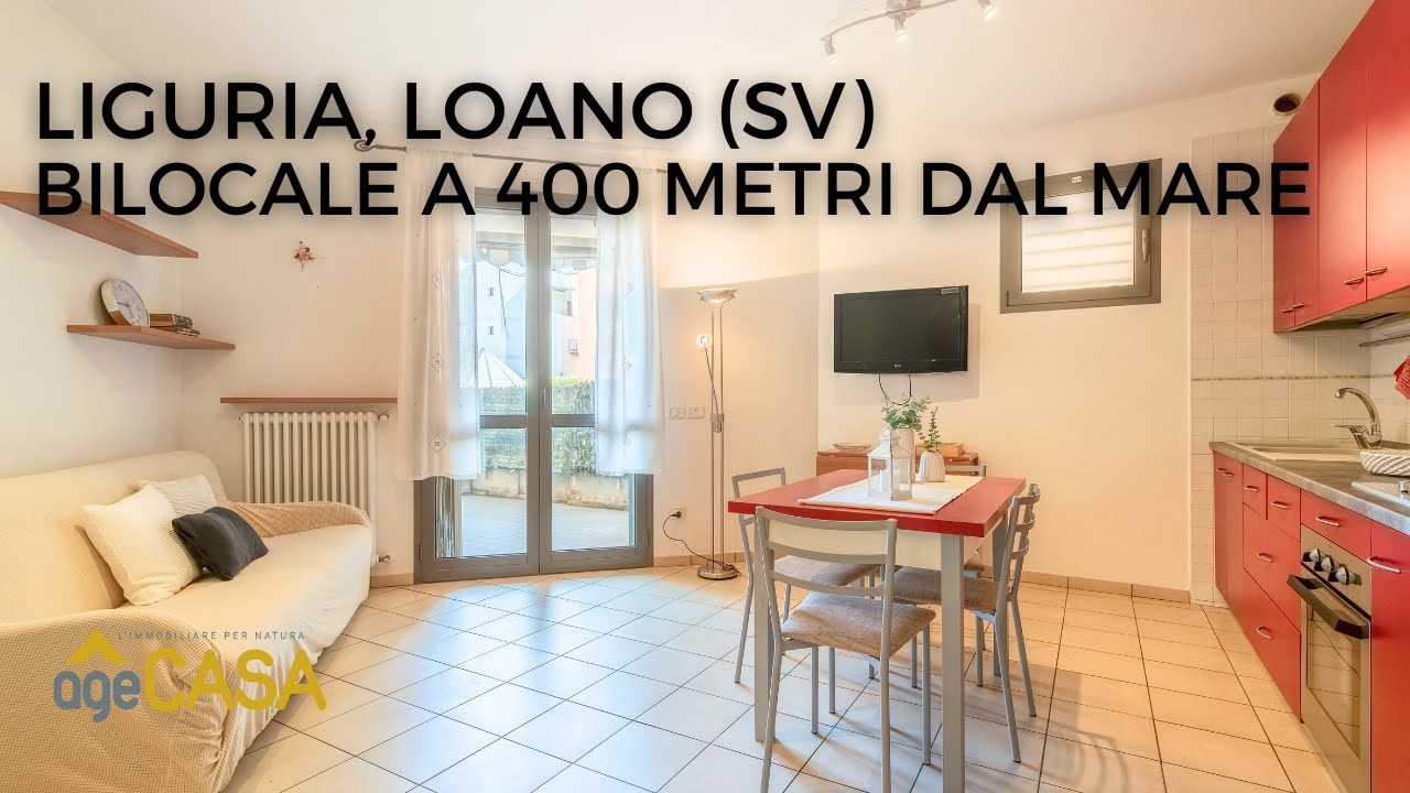 Bilocale con box auto e cantina in vendita in Via Leoncavallo, Loano #casainvendita #hometour #loano