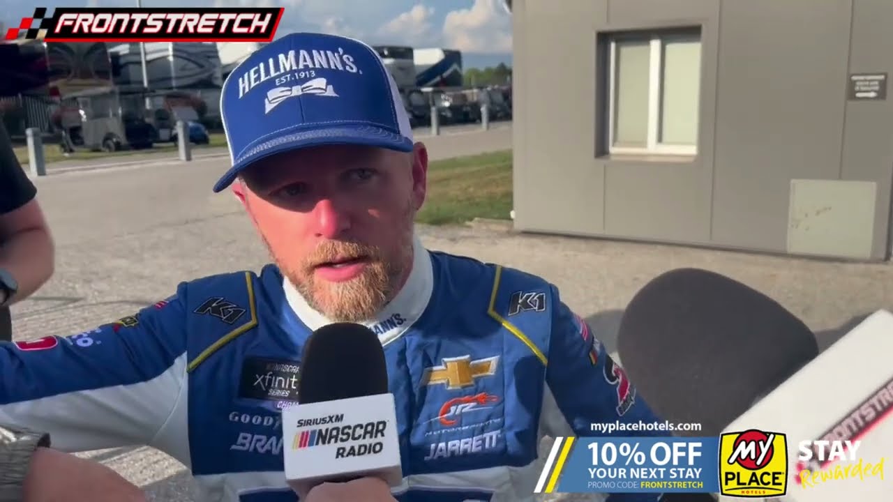 Justin Allgaier OK but Frustrated after Crashing Out from Lead at Indy: 