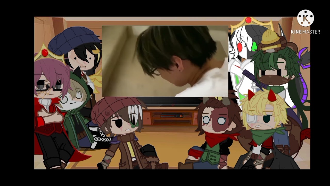 Dream smp reacts to draco |•| HLCTG krew |•| Credits to all of the video