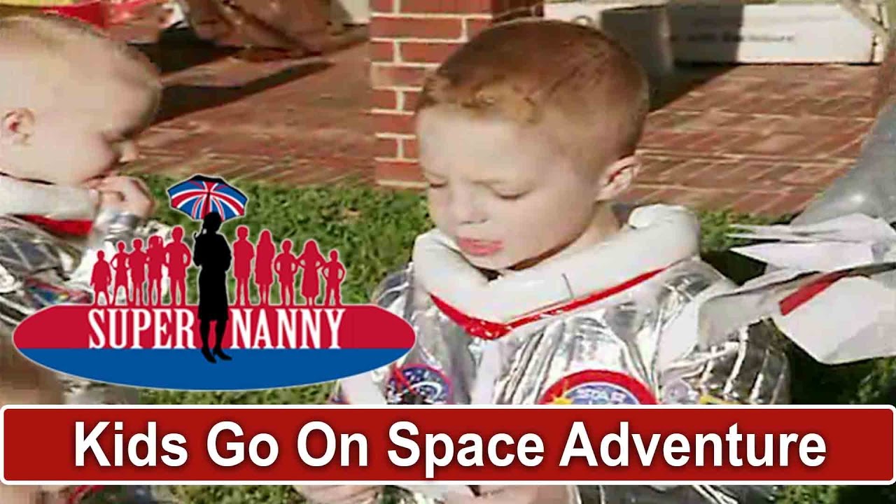 Dad & Young Boys Go On A SPACE ADVENTURE - So Cute! | Supernanny