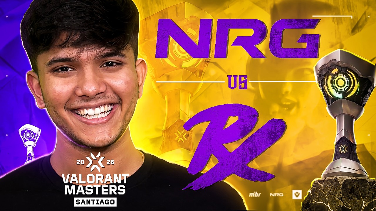 🔴 PRX VS NRG LOWER FINALS ft. HARSH BHAI BO5 VCT MASTERS SANTIAGO #MastersCostream