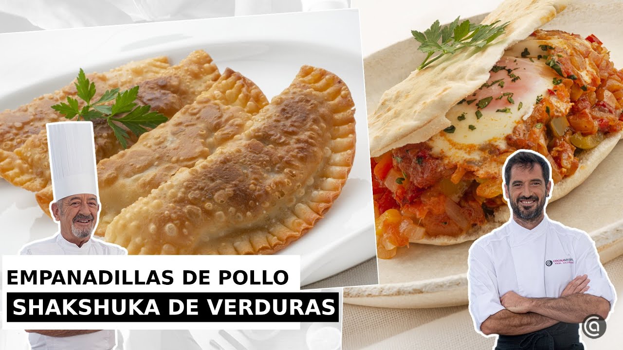 SHAKSHUKA y EMPANADILLAS de pollo picantes // Joseba y Karlos Arguiñano