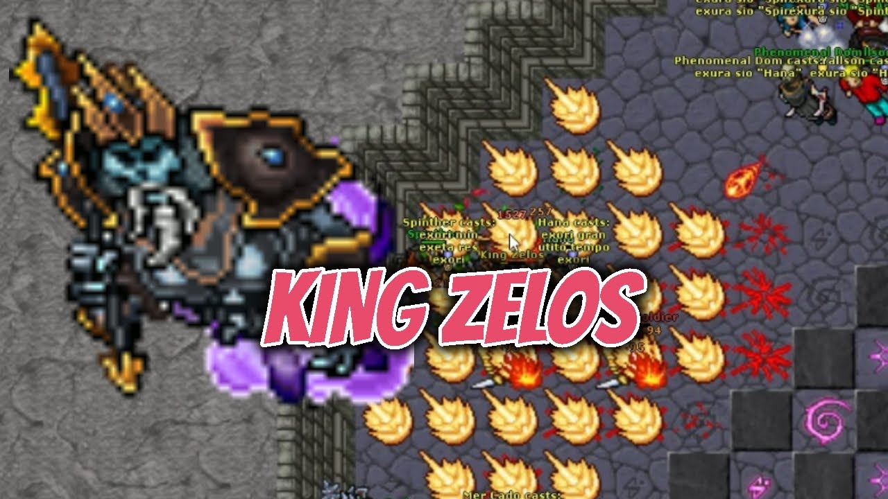 Tibia - Grave Danger Final - King Zelos