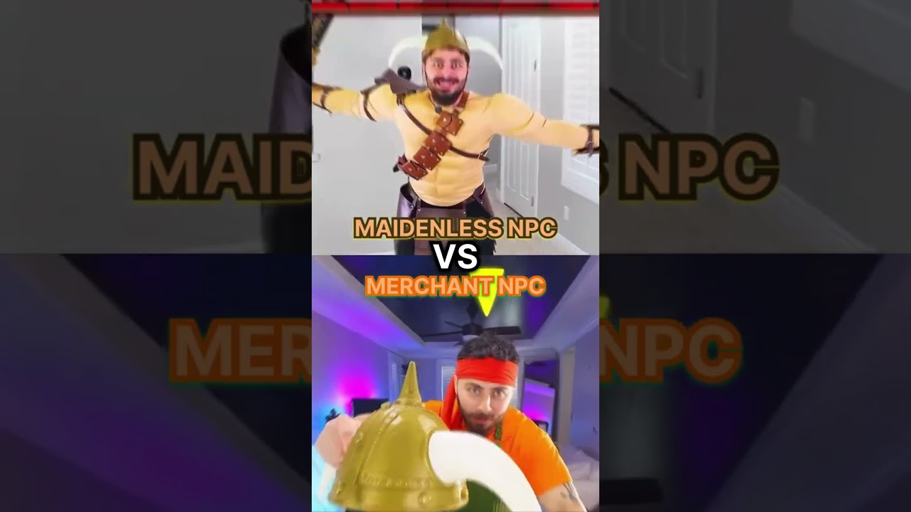 BEZDANIELNY NPC 🆚 WSZYSTKIE NIC NPC #nic #npc #battleedit ☠️😎