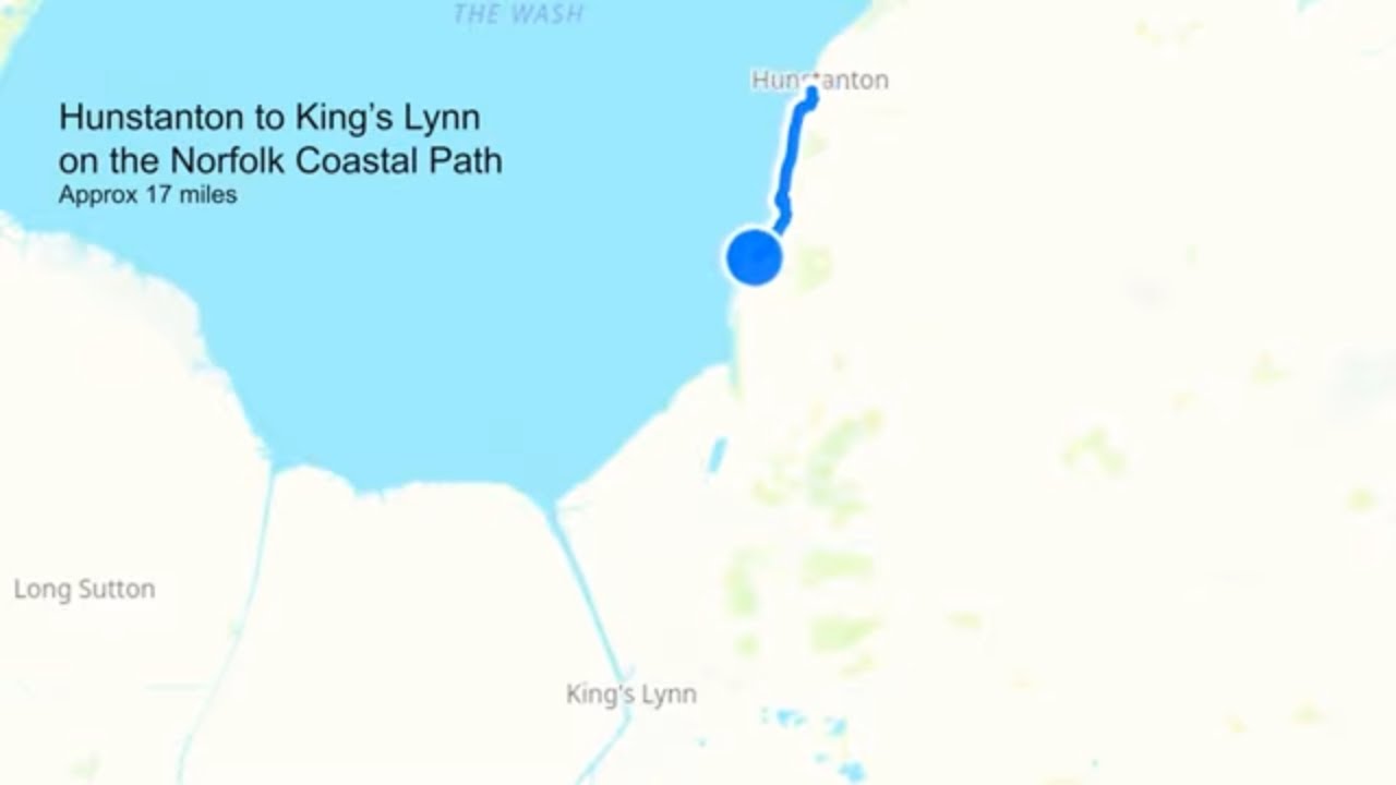 Hunstanton to King's Lynn on the Norfolk Coastal Path