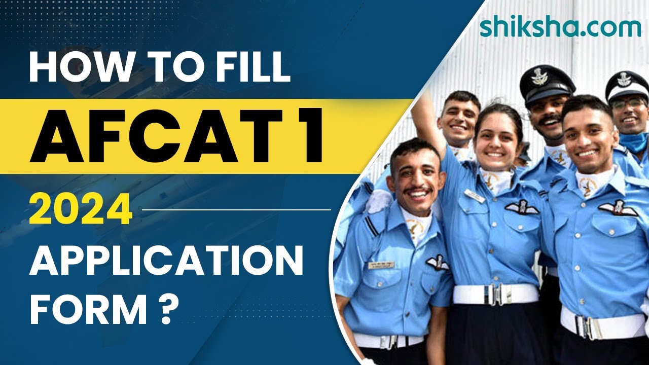 How to fill AFCAT 1 2024 Application form?
